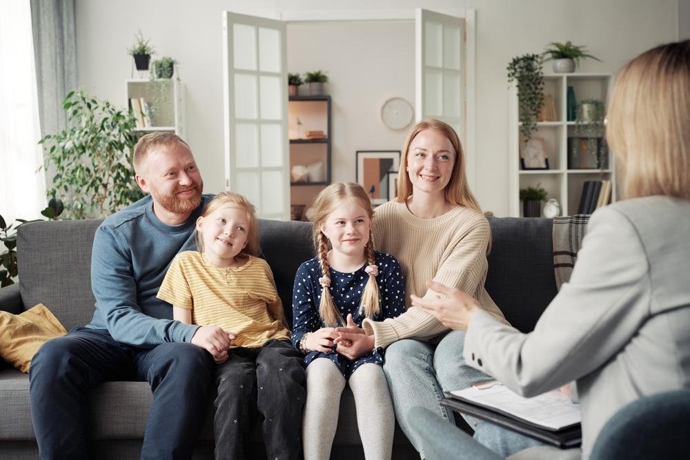 Aile ve çift terapisi seansı